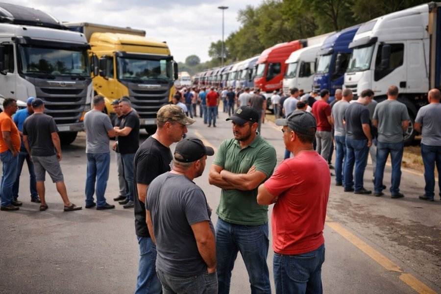 Governo prepara pacote para caminhoneiros e tenta evitar greve