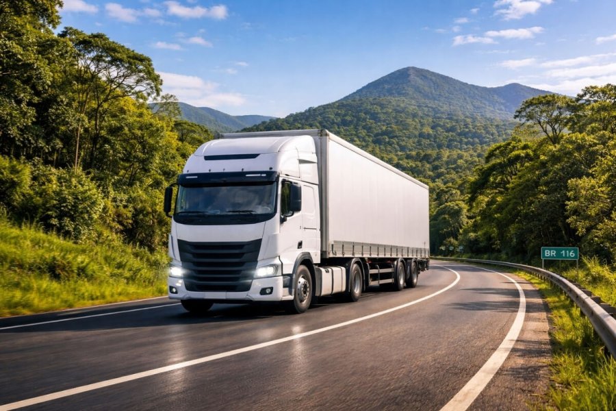 Caminhões do Brasil lideram eficiência ambiental no mundo