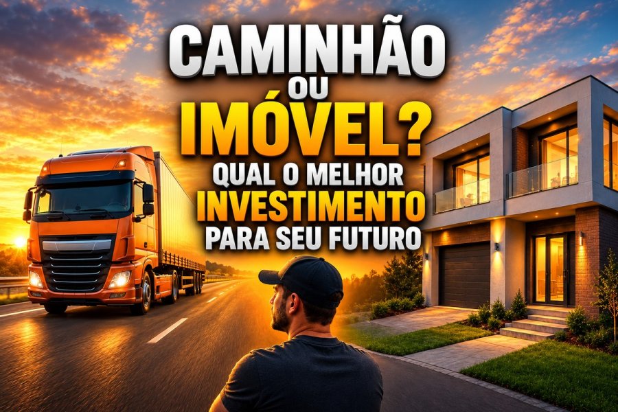 CAMINHÃO OU IMÓVEL? QUAL RENDE MAIS EM 5 ANOS