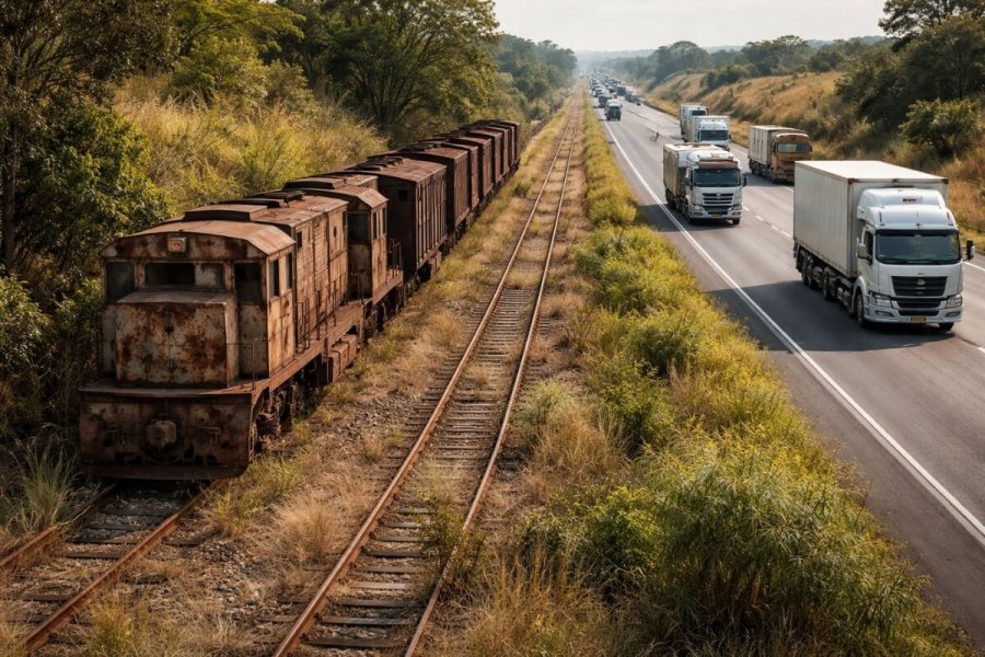 Predomínio das rodovias redefiniu a logística e elevou custos no Brasil